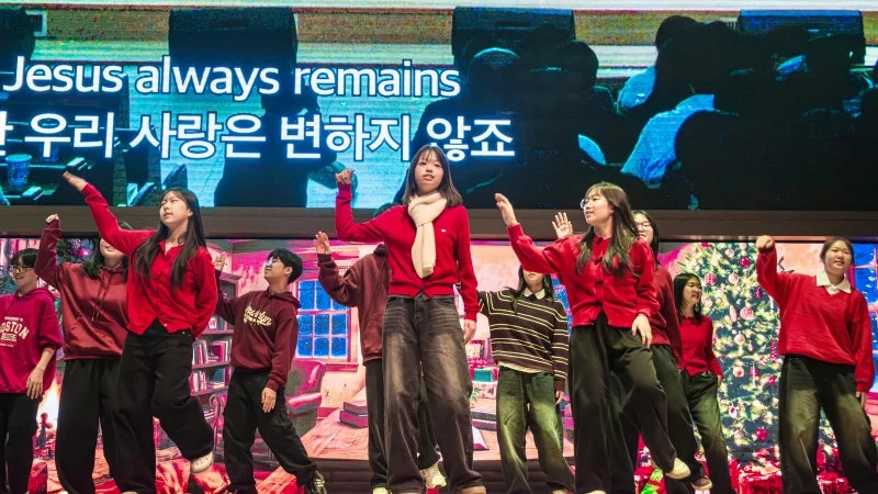 세계로교회 12월21일 주일풍경(성탄축하공연)