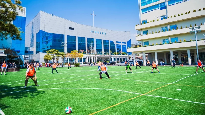 세계로교회 4월 6일 주일풍경