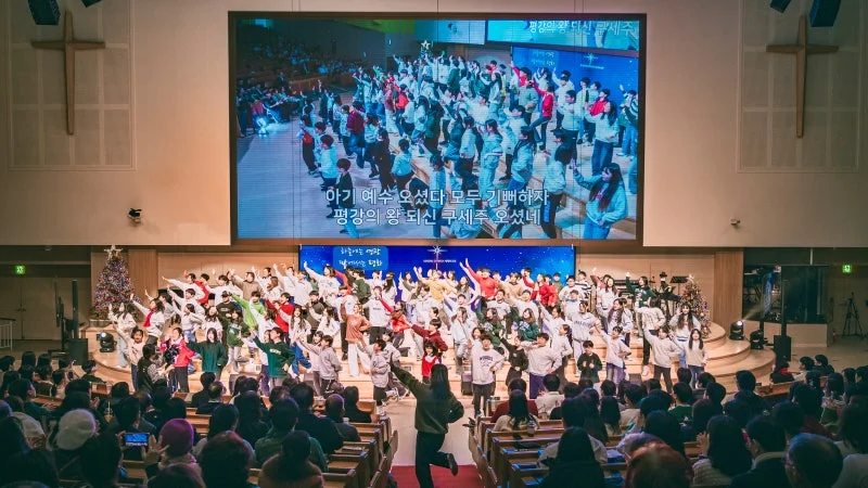 세계로교회 12월 22,25일 성탄주일풍경