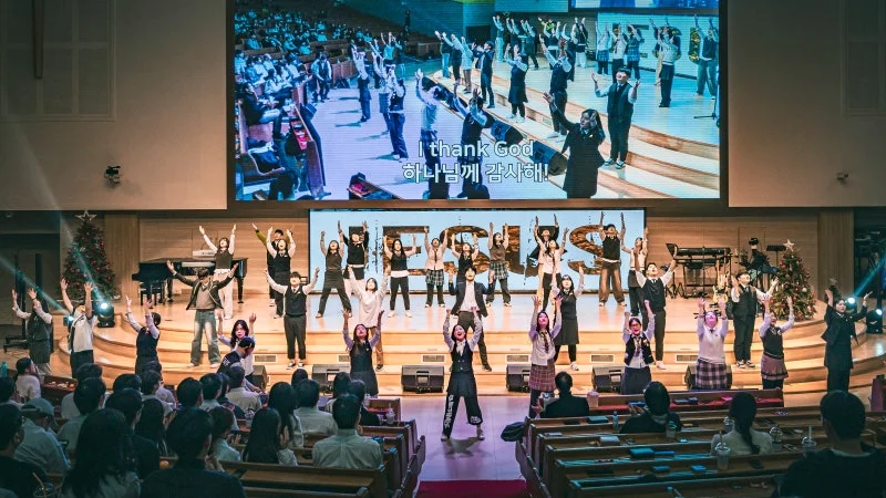 세계로교회 12월 22,25일 성탄주일풍경