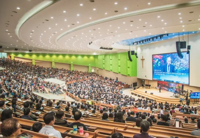 세계로교회 10월26일 주일풍경 (손현보 목사 석방 촉구 및 종교탄압 규탄대회)
